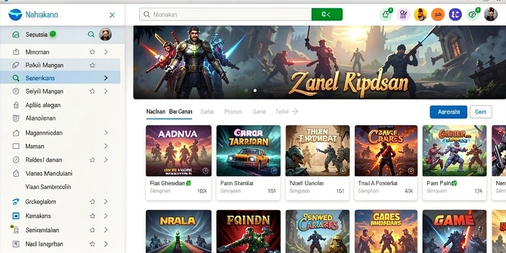 koko288 - Menu pilihan mode permainan yang beragam.