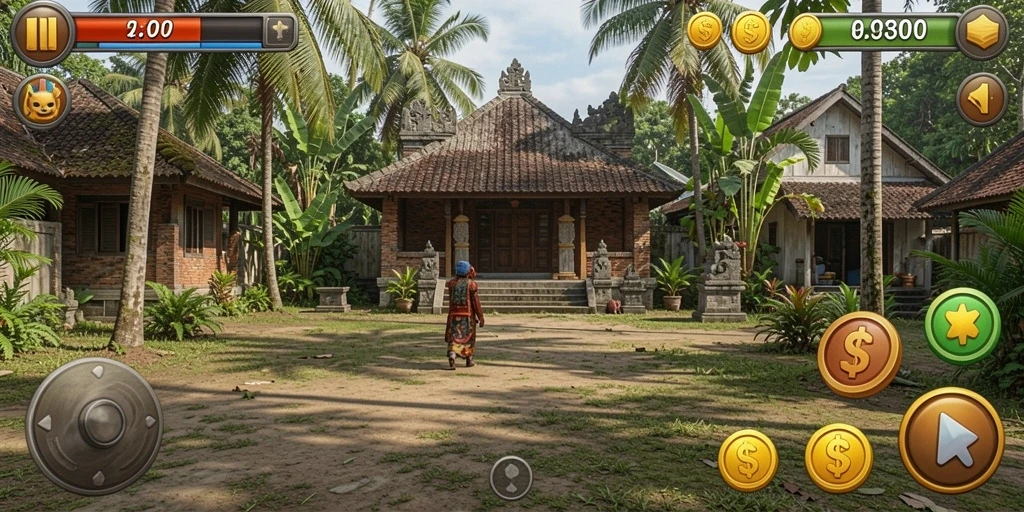 mantra55 - Tangkapan layar fitur upgrade karakter yang menarik.