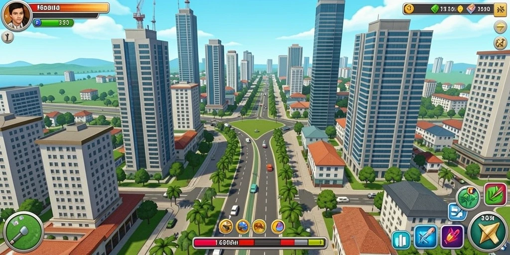 sr777 - Ilustrasi gameplay seru dari level lebih tinggi.